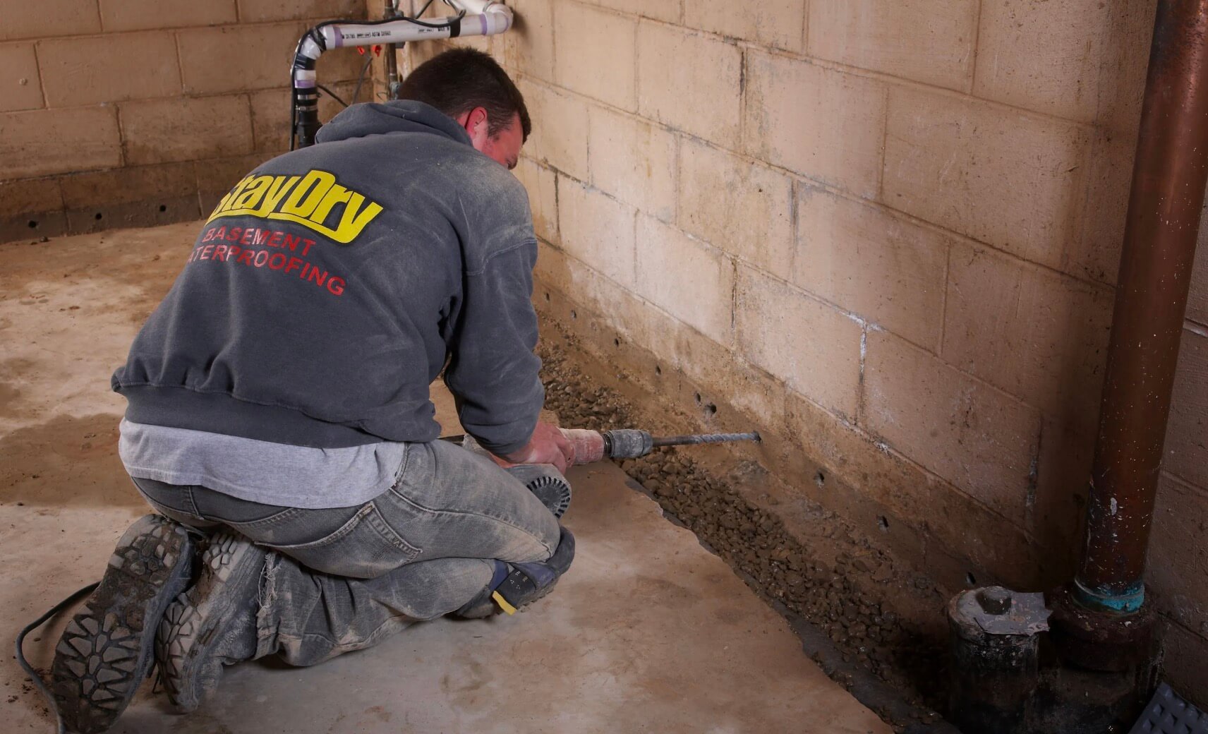 Basement waterproofing Manchester NH