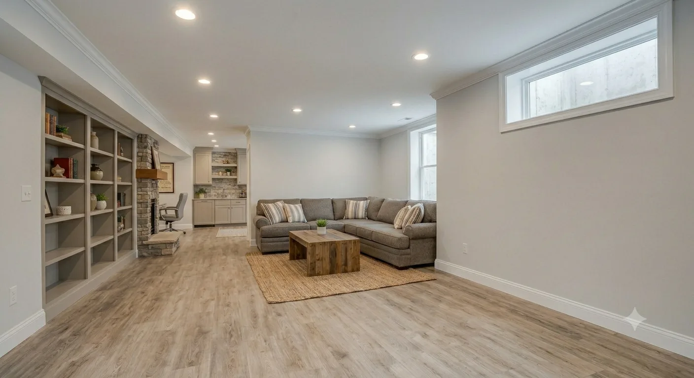 Basement finishing Manchester NH